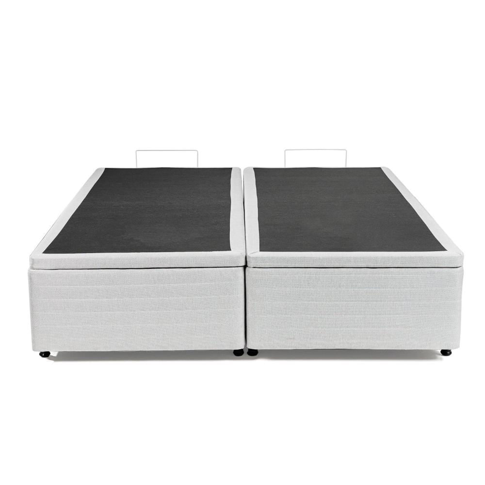 Base Box Baú Queen Luna CabeCasa MadeiraMadeira Cinza