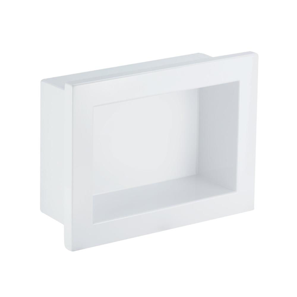 Miniatura Nicho Pedra Porta Papel 31cm Venturi Preto Fosco