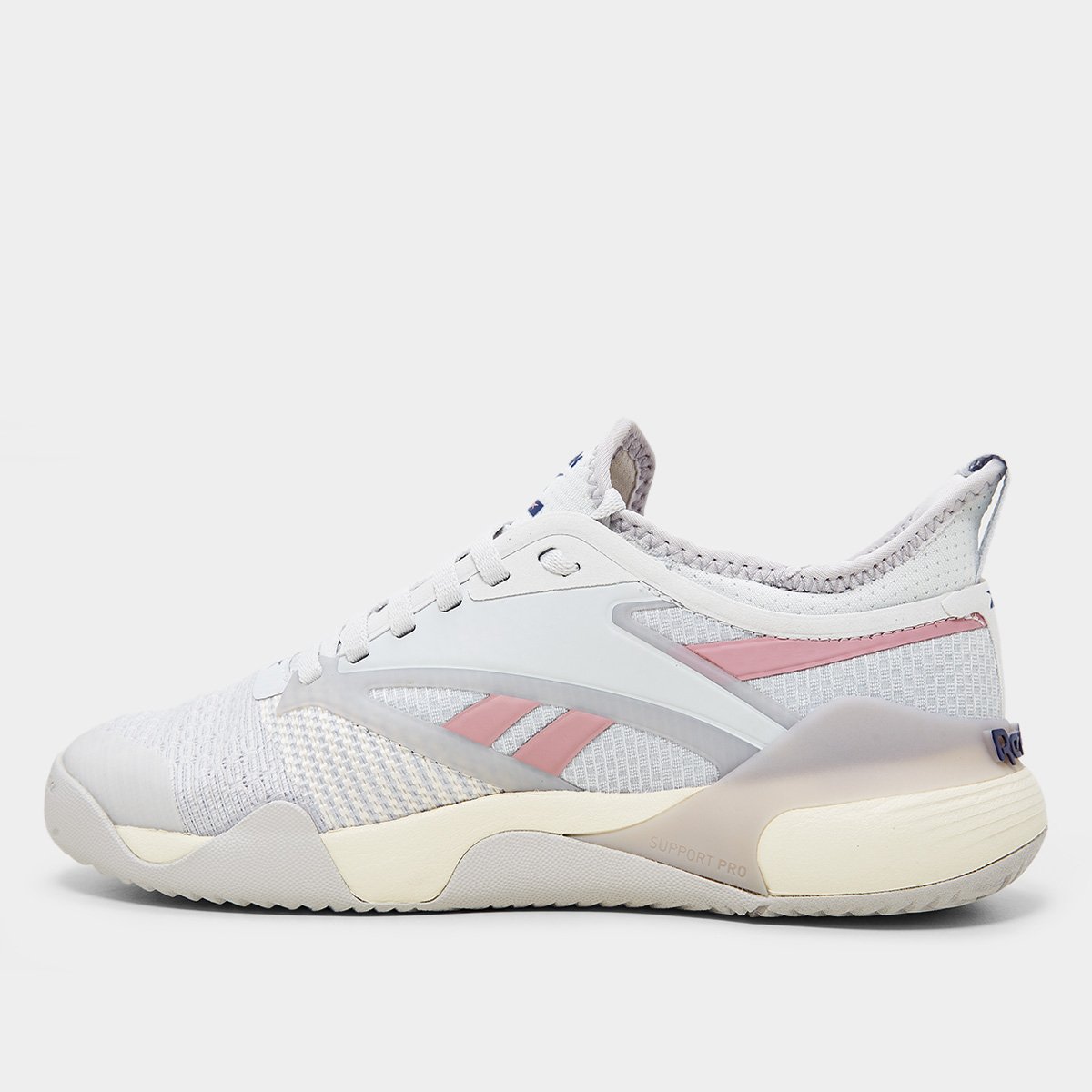 Tênis Reebok Nano Court Feminino Cinza+Rosa - 35