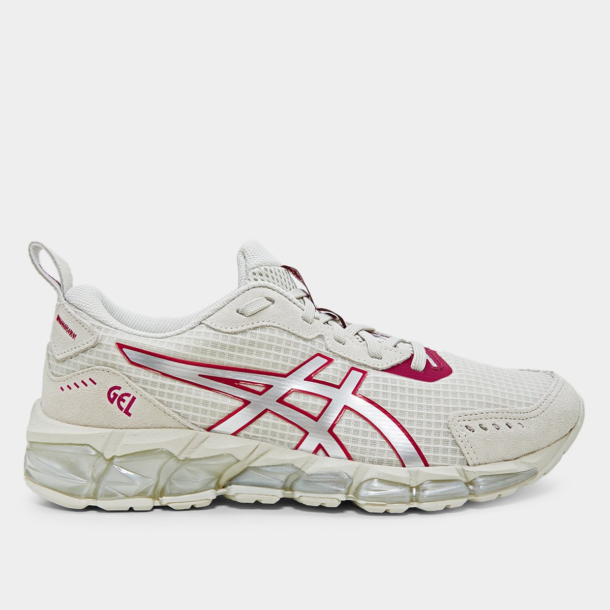 Miniatura Tênis Asics Gel-Quantum 360 Ctw Feminino Cinza+vinho - 35