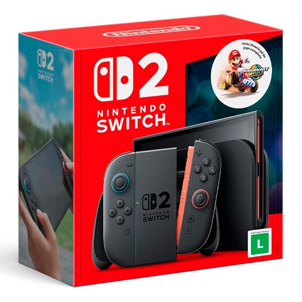 Console Nintendo Switch 2 + Jogo Digital Mario Kart World