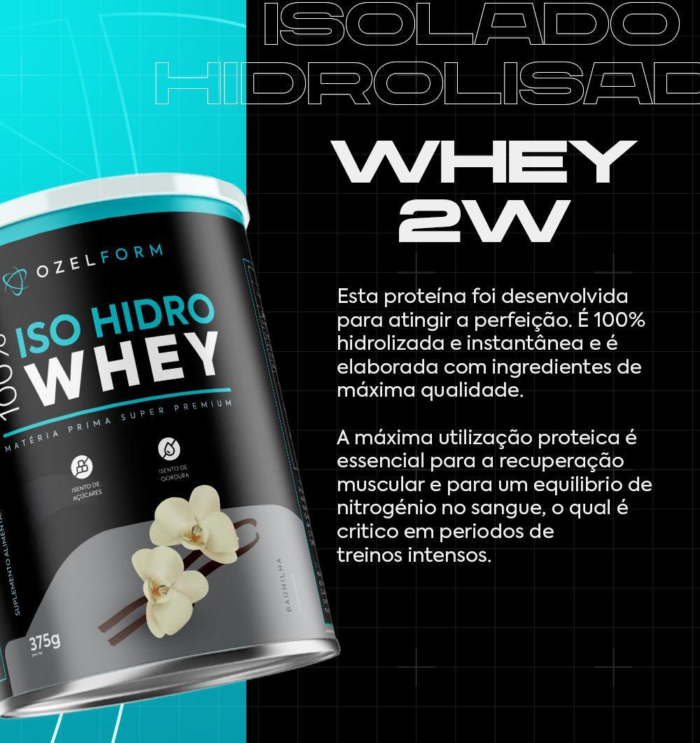 Miniatura Suplemento Em Pó Ozelform Whey Protein Isolado E Hidrolisado