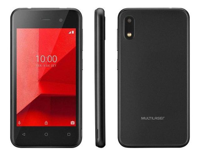 Miniatura Smartphone Multilaser E Lite P9126 Android 8.1 Go 32Gb Preto