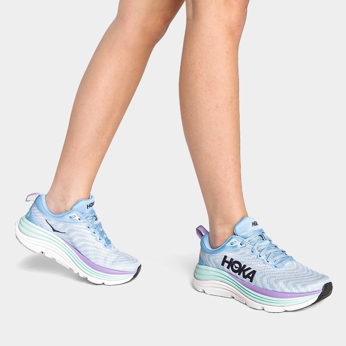 Miniatura Tênis Hoka Gaivota 5 Feminino Azul - 35