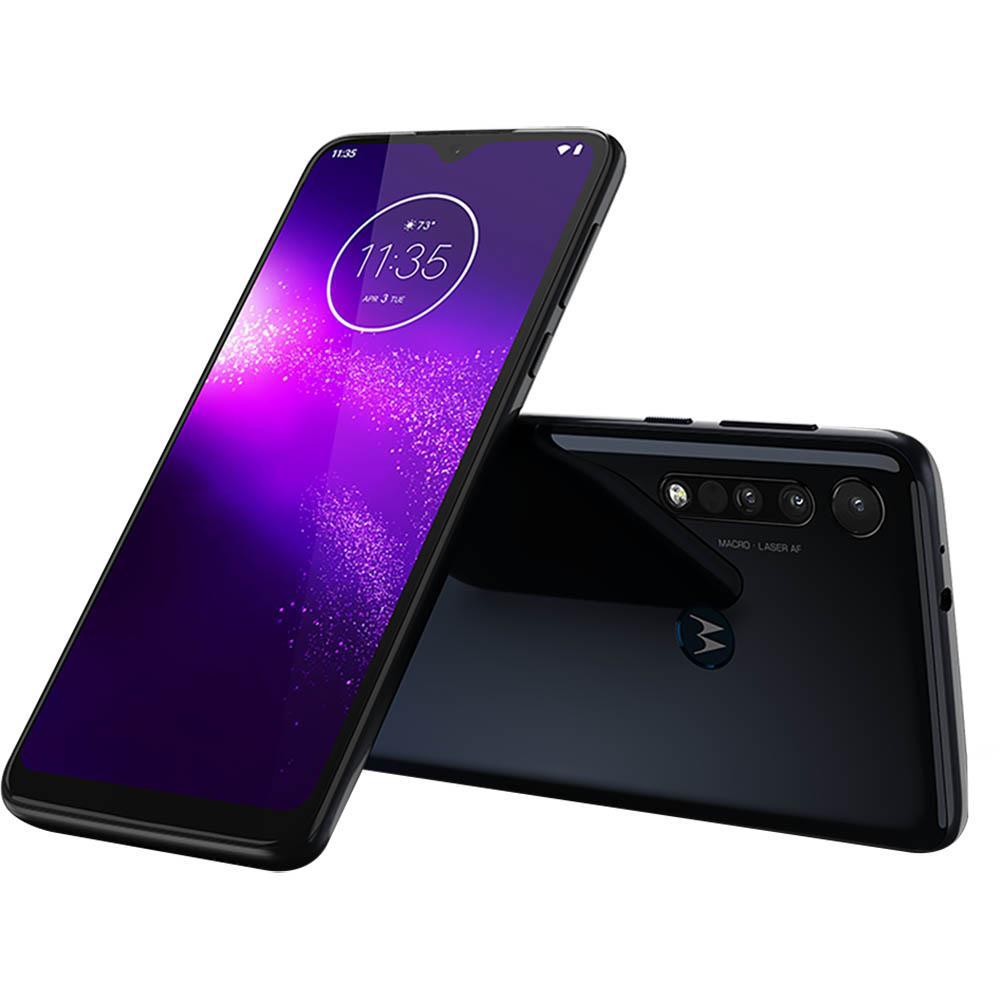 Miniatura Motorola One Macro 64Gb Chip Android Tela 6.2 4G Azul