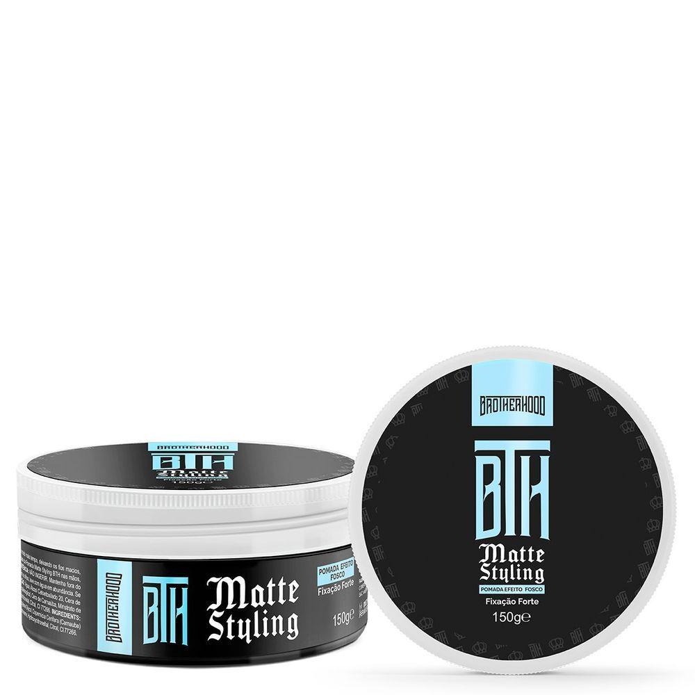 Miniatura Kit 03 Pomada Matte Styling + 03 Brilho Bright Cream Bth 150G