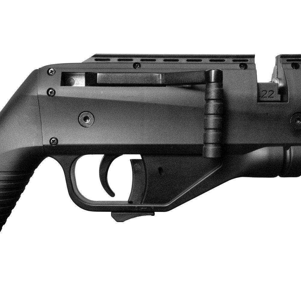 Carabina Airgun Pcp G850 5,5mm Qgk + Capa + Bomba 5.5 Mm Preto