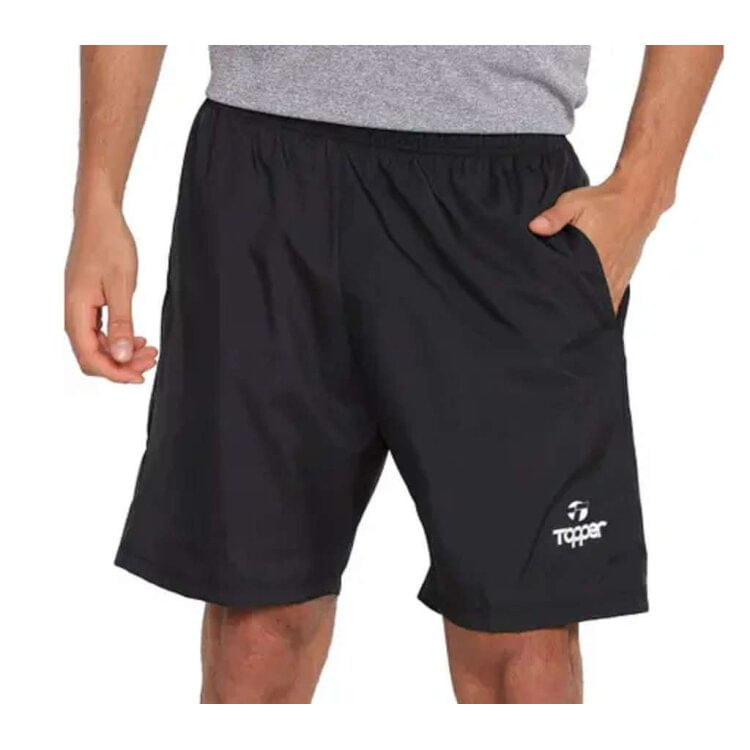 Miniatura Bermuda Topper Basic Classic New Masculino - Preto - PRETO