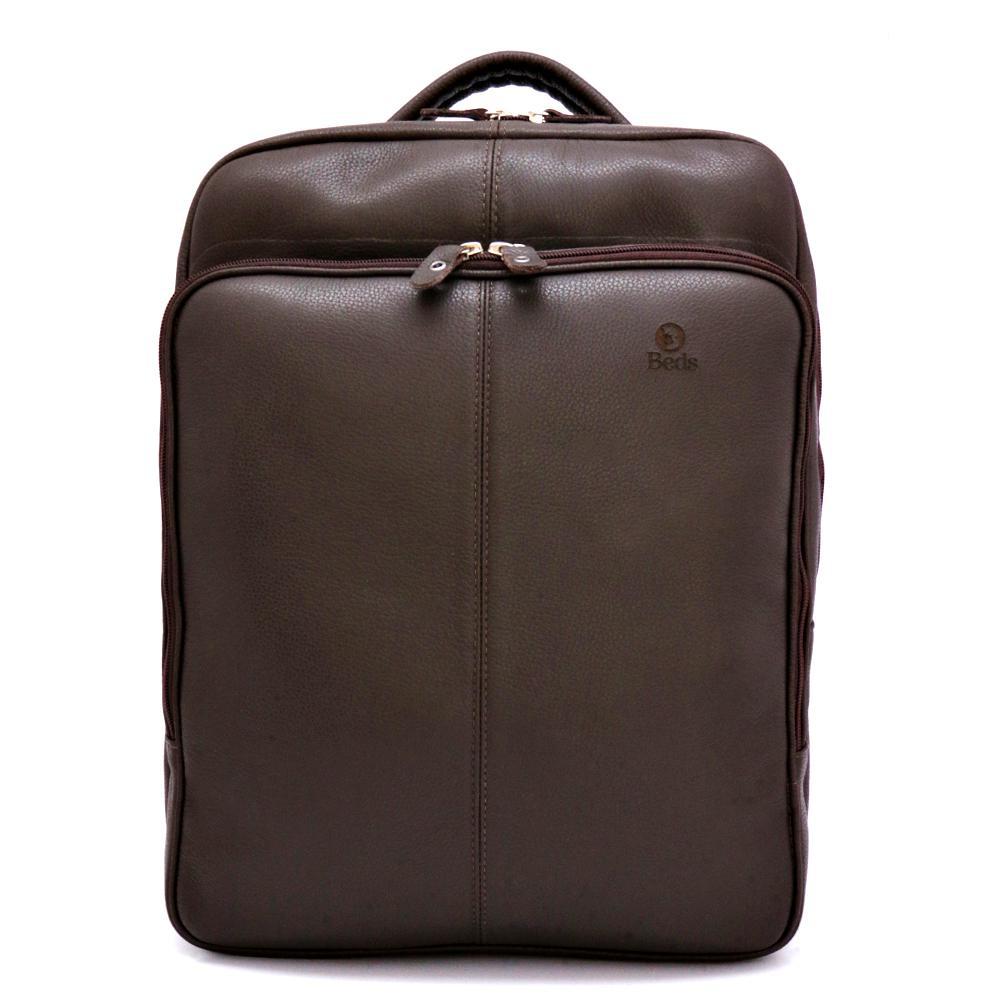 Miniatura Mochila Executiva Masculina Couro Legitimo 30 Litros