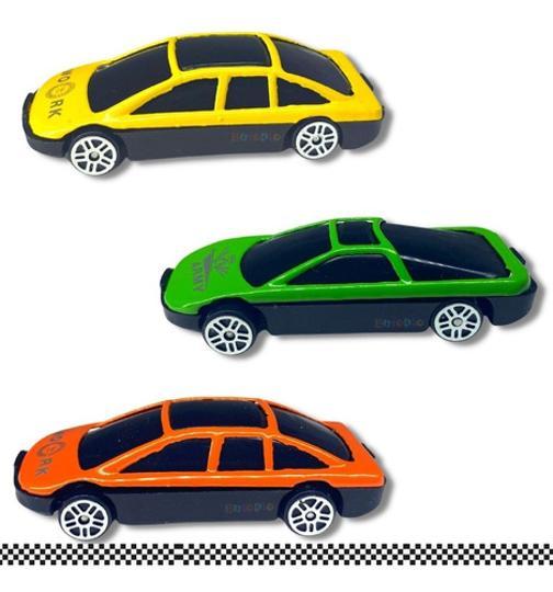 Kit 25 Carrinhos De Metal Carro De Brinquedo Miniaturas