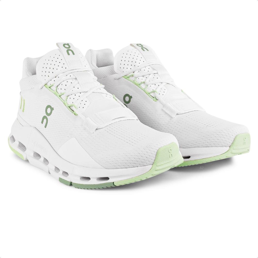 Miniatura Tenis On Running Cloudnova 2 Masculino Branco / Verde - 38