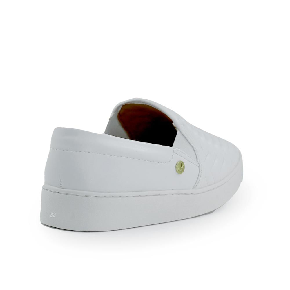 Miniatura Tênis Vizzano Slip On Elástico Branco / Branco - 34