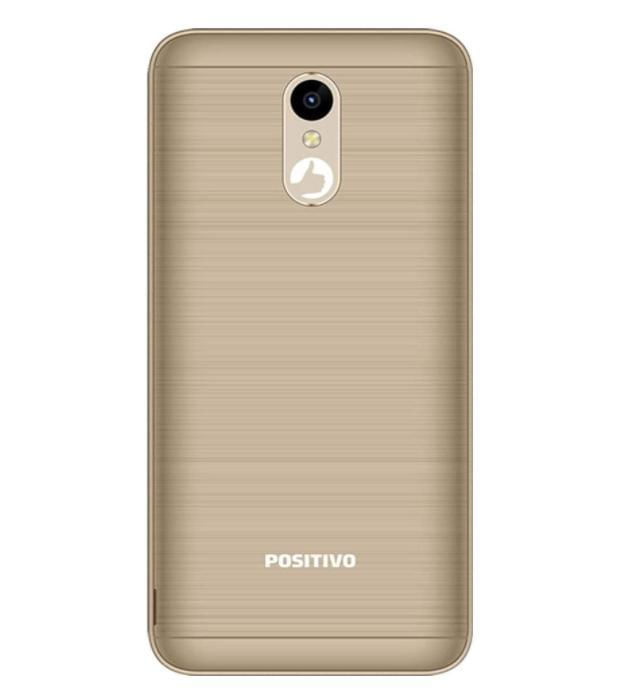 Smartphone Positivo Twist 2 16Gb Dourado + Fone Bluetooth Bluetooth - Amarelo - Celular - Positivo - 16 gb - Twist 2 - Dual chip - 5" - Smartphone