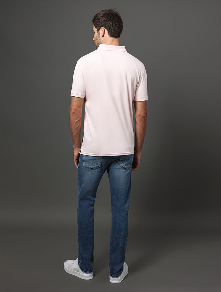 Miniatura Polo Masculina Liquid Touch Calvin Klein - Rosa Pó Polo Masculina Liquid Touch Calvin Klein Rosa Pó g