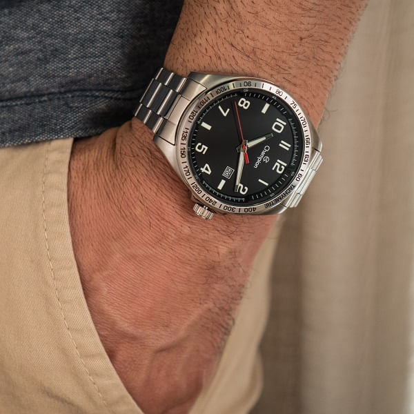 Relógio Champion Masculino Prata Aço CA31720T Garantia de Um Ano