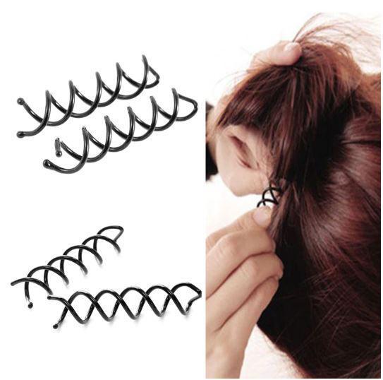 Prendedor De Coque Em Espiral Hair Pin ( Unidade)