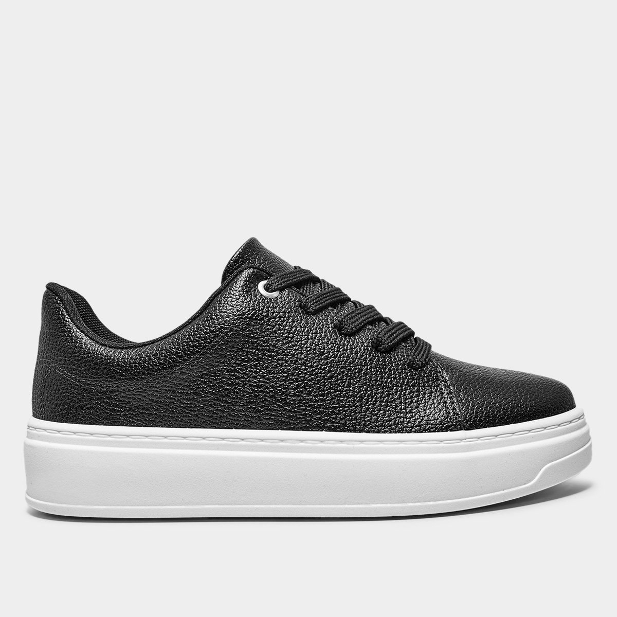 Miniatura Tênis Beira Rio Casual Textura Feminino Preto - 34