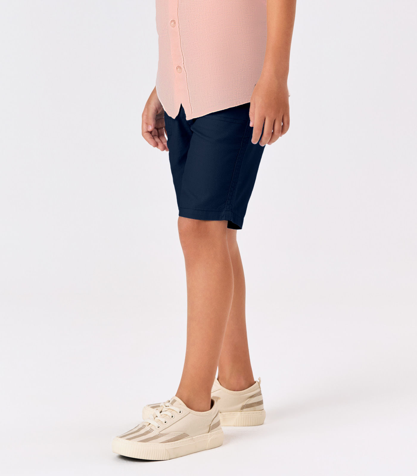 Miniatura Conjunto Menino Camisa Com Bermuda Trick Nick Rosa 10