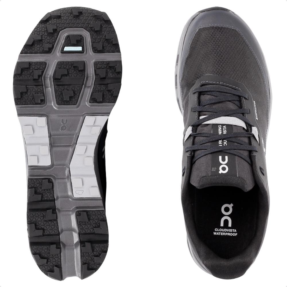 Tenis On Running Cloudvista 2 Masculino Preto / Cinza - 38