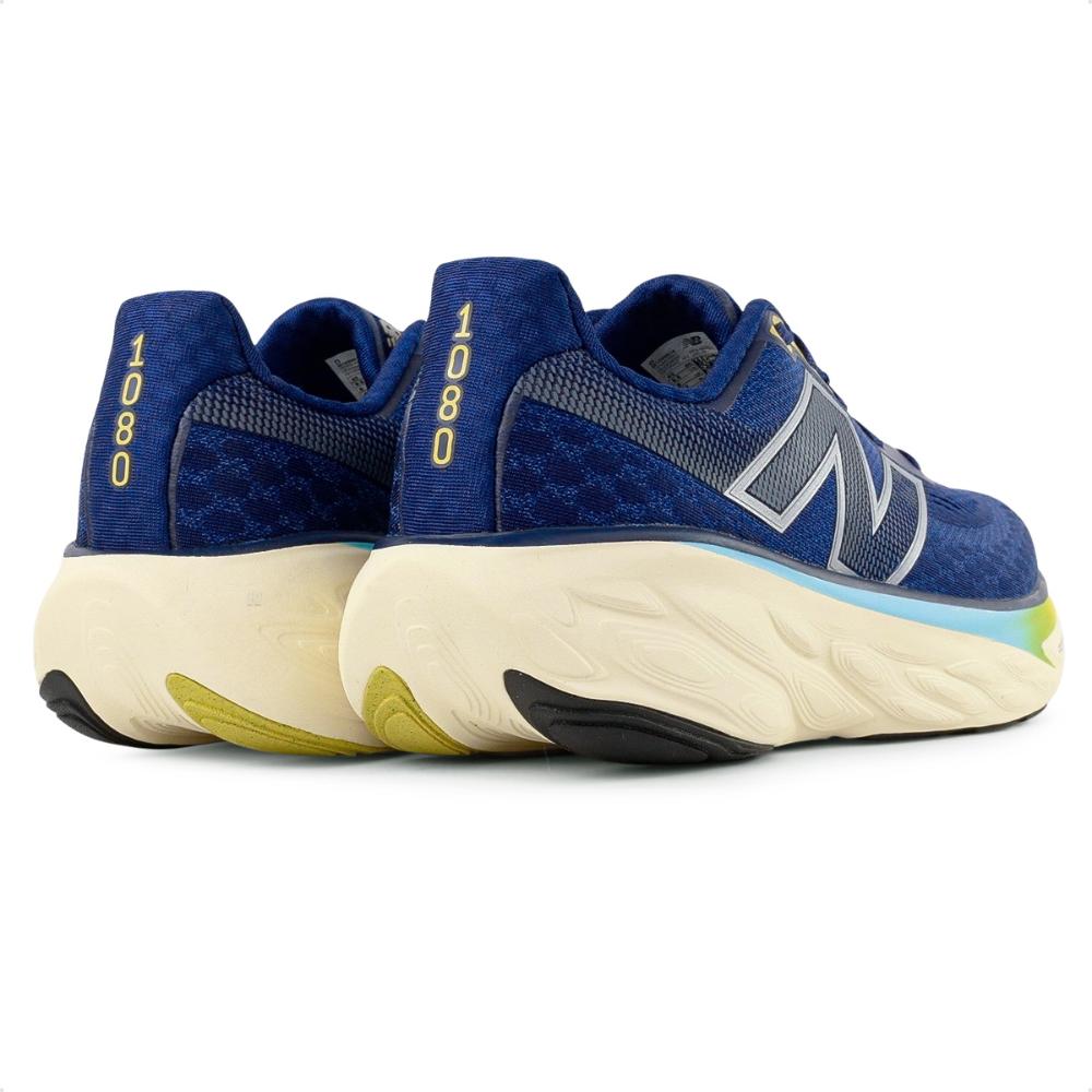 Miniatura Tênis New Balance 1080 V14 Masculino Azul / Amarelo - 40