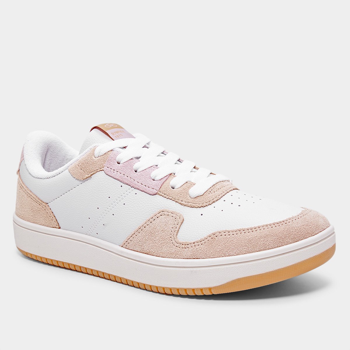 Miniatura Tênis Olympikus Urb Masculino Branco+Bege - 34