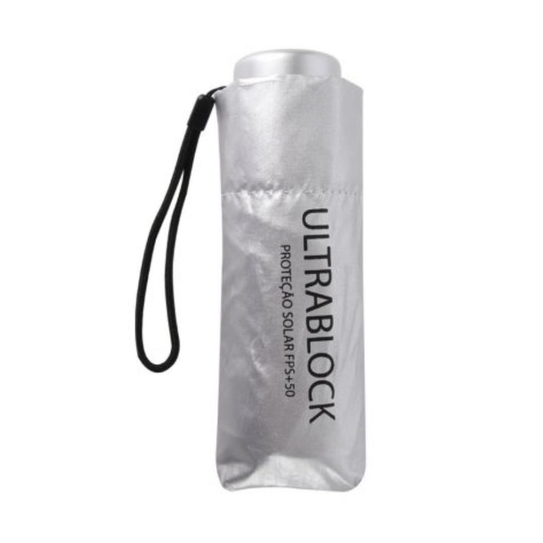 Miniatura Mini Ultrablock Manual Sombrinha Ultra Block Proteção Solar