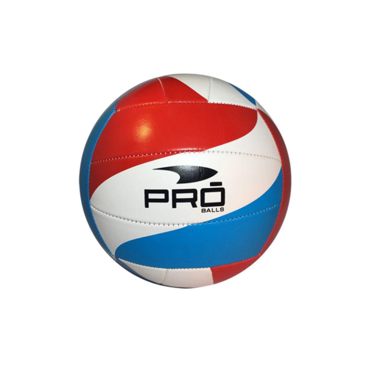 Miniatura Bola De Vôlei Praia Pró Balls Cores Sortidas Pvc Resistente