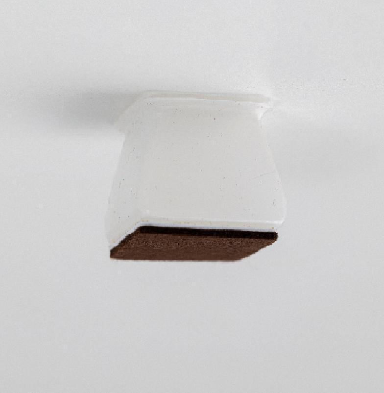 Miniatura Kit 32 Peças Pé Perna Quadrada Feltro Silicone Adáptavel