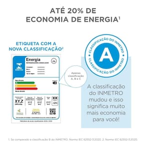 Geladeira Midea Frost Free Duplex 394L Inverter Inox 110V