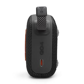 Miniatura Caixa de Som Portátil JBL GO 4 com 4,2 W RMS, Bluetooth 5.3 e Resistência à Água IP67 - Preta