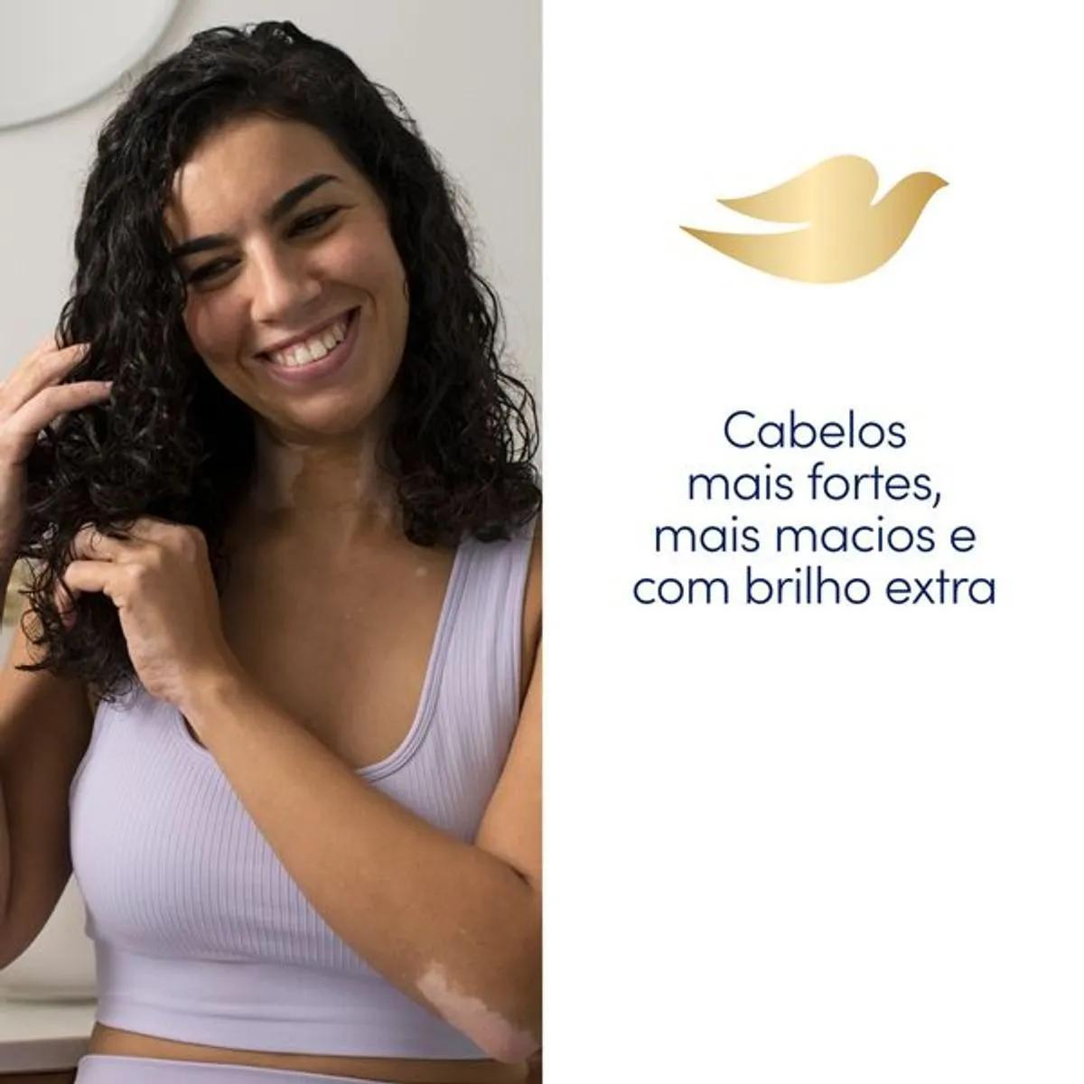 Miniatura Kit Dove Reconstrução Queratina Óleo Sérum Bifásico Mascara