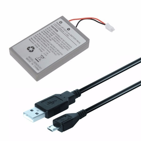 Miniatura Kit Bateria Controle 4 Ps4 Dualshock 2000mh 3,7vV Cabo
