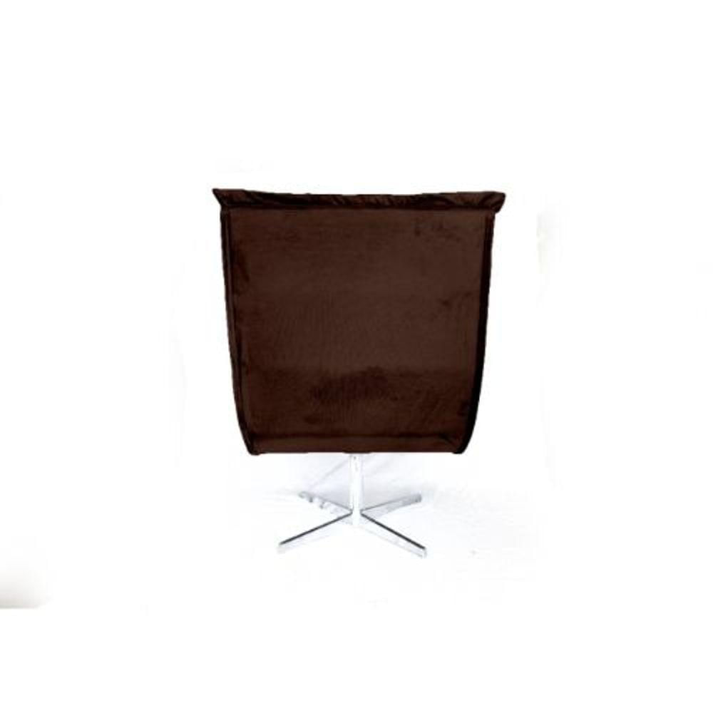 Miniatura Poltrona Nilla Chaise Tecido Liso