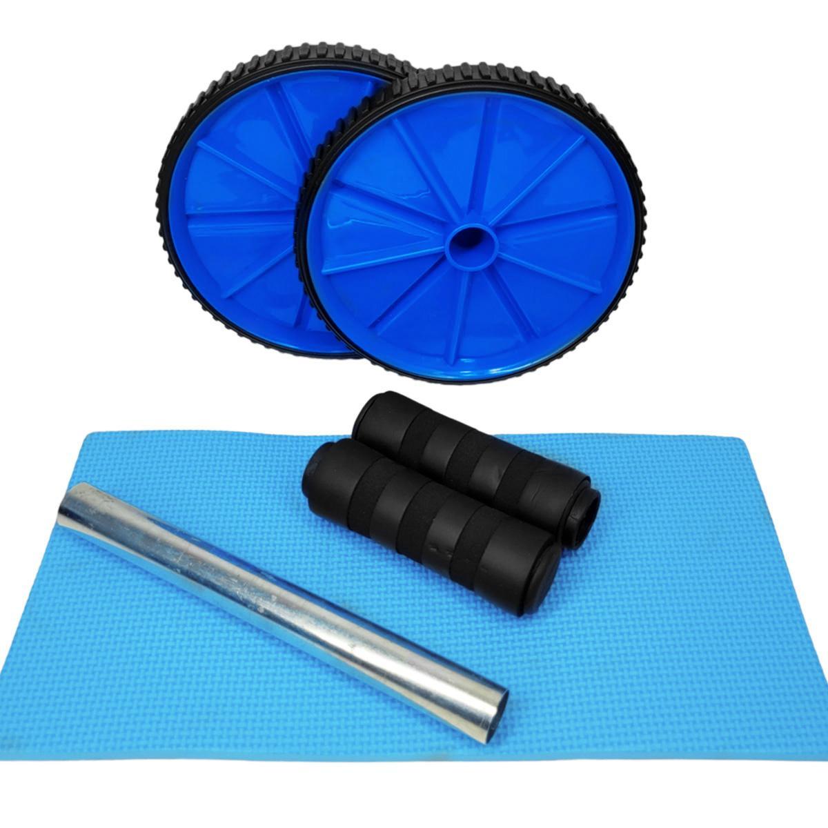 Miniatura Roda Abdominal Dupla Exercícios Convoy Sport Treino Academia