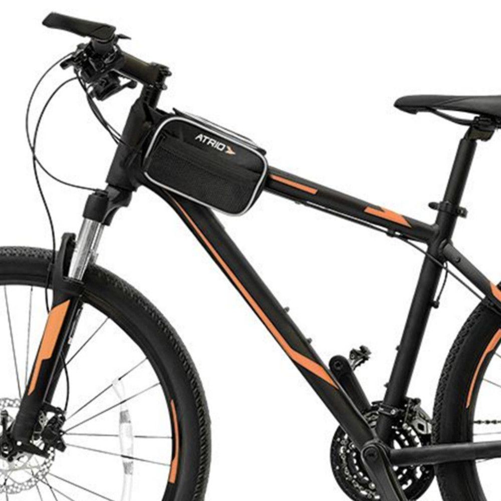 Miniatura Mini Alforge para Celular de até 5,5" Preto Atrio BI131