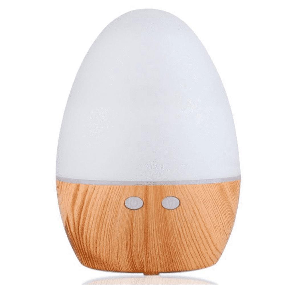 Aromatizador Umidificador Aromaterapia Tipo Ovo Com Leds