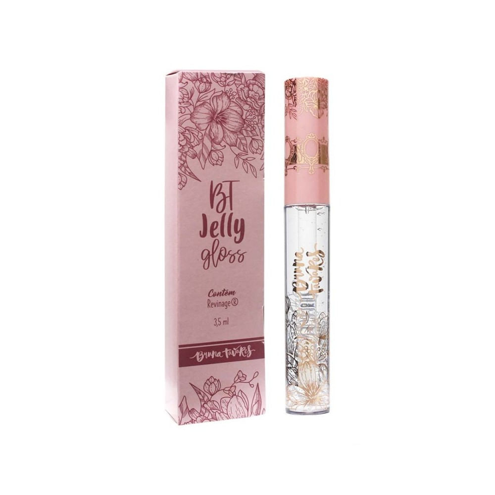 Miniatura Gloss Labial BT Jelly gloss bruna tavares clear