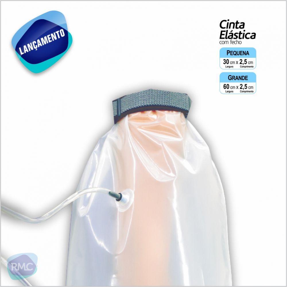 Miniatura Cinta Elástica Com Fecho Para Vedação Ozonioterapia 30 Cm