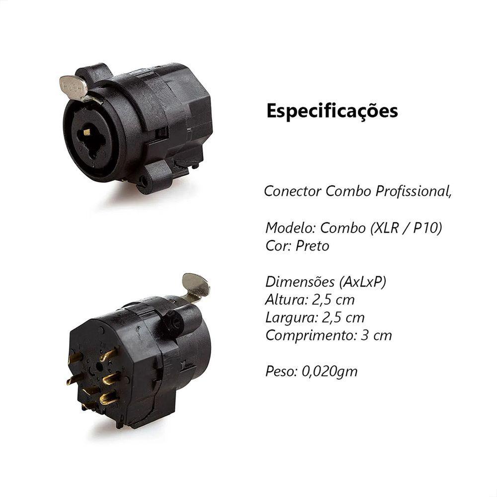 Miniatura Medusa 6 Vias Com Conectores Combo - 18 Metros