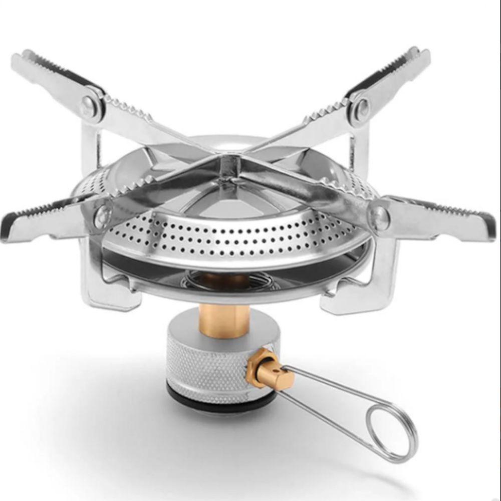 Miniatura Fogareiro Portátil Camping Compacto Com Controle De Chama Lorben