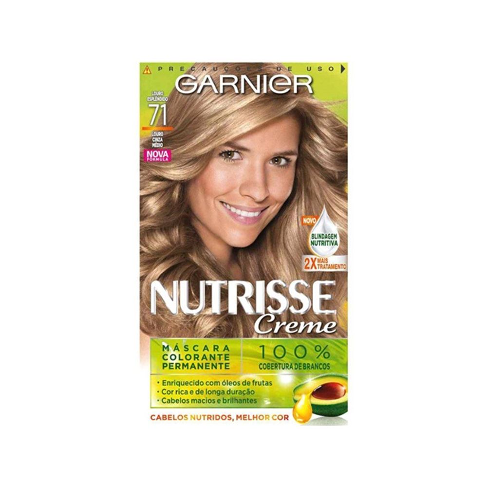 Miniatura Tintura Garnier Nutrisse 71 Louro Esplendido