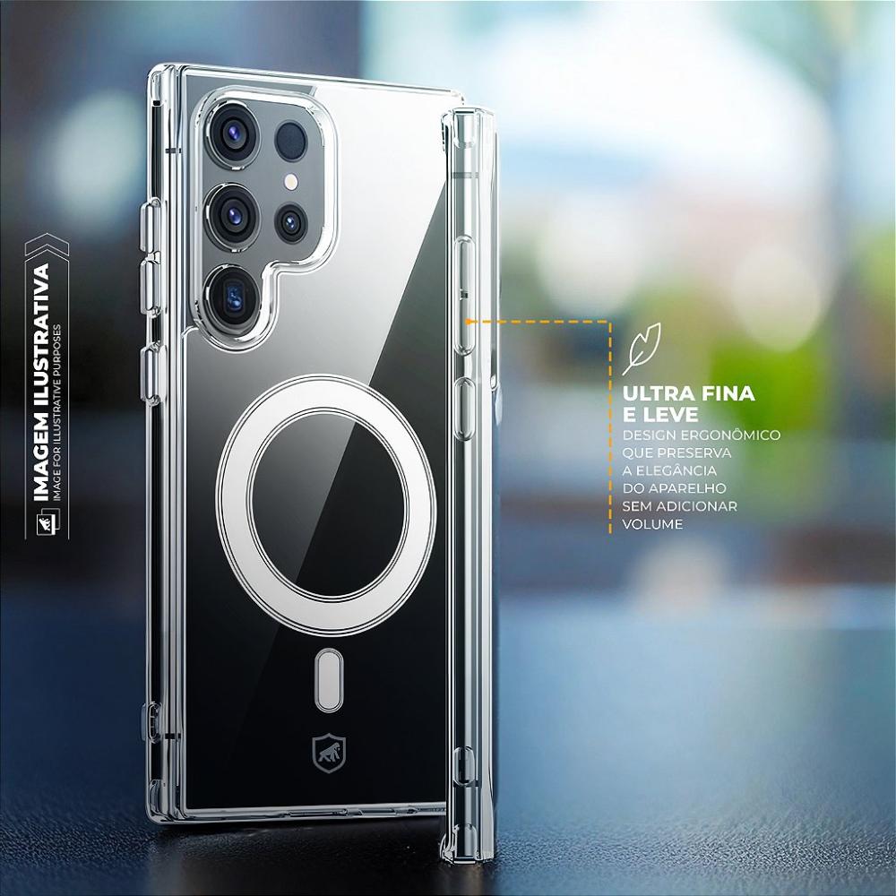 Miniatura Capa MagSafe para Samsung Galaxy S25 - Transparente - Gshield