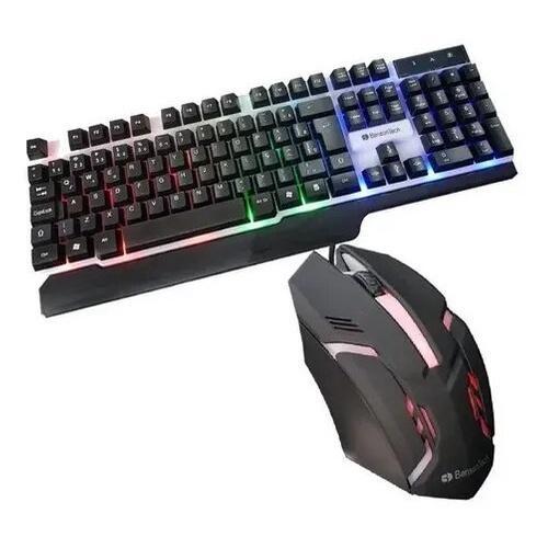 Miniatura Teclado Gamer Iluminado Bs-503 Acompanha Mouse 7895613158568