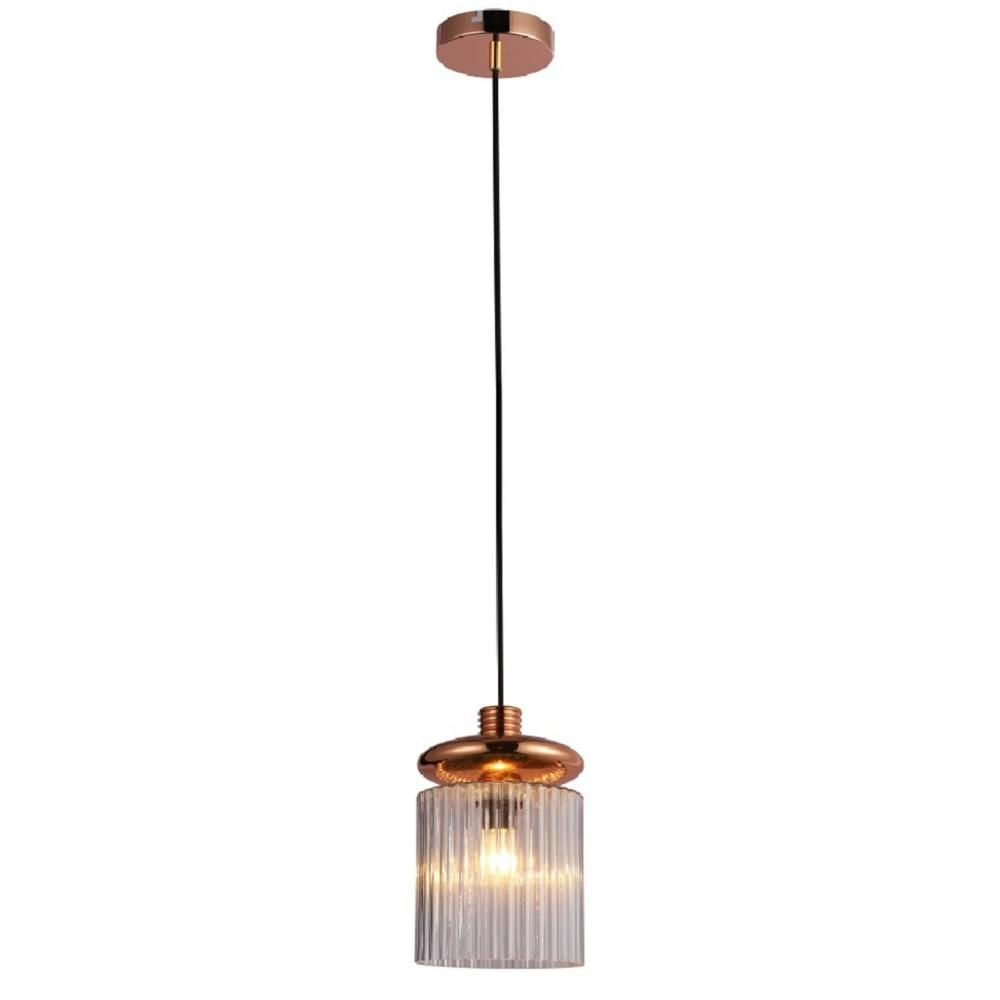 Miniatura Pendente Tule 22cm 1x4w E14 Rosé Gold