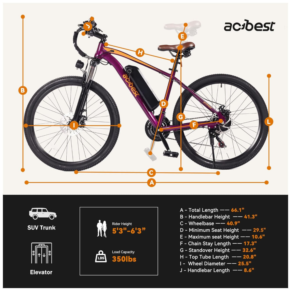 Bicicleta Elétrica Apex para Adultos, Aro 26 1000W Pico Mountain Bike Elétrica, Velocidade Máxima de 35 Km/h, Alcance Máximo de 88,51 Km, Bateria Remo