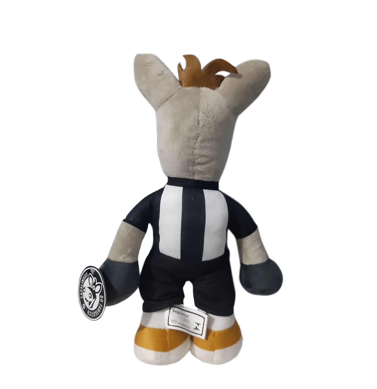Miniatura Cavalinho de Pelúcia Atlético Mineiro