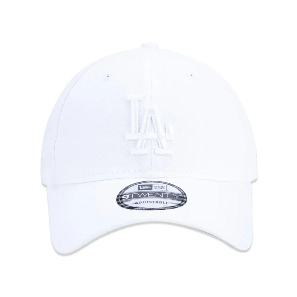 Miniatura Boné New Era 9Twenty Los Angeles Dodgers Branco