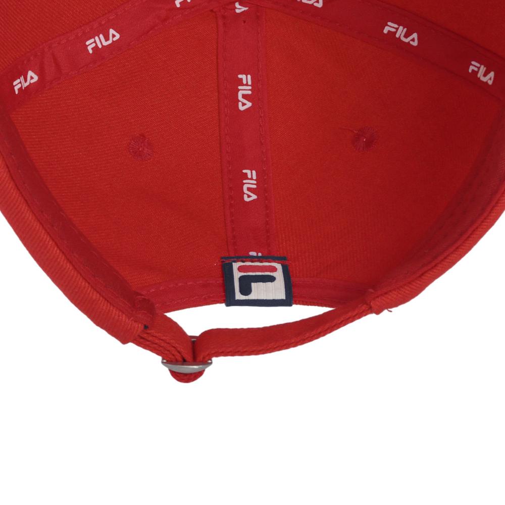 Boné Fila Dna Aba Curva Strapback Vermelho