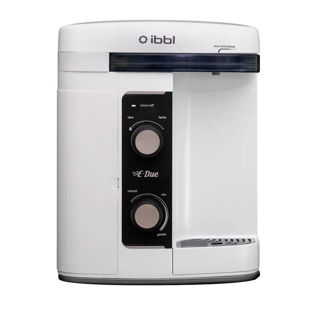 Miniatura Purificador de Água Ibbl E-Due Branco Bivolt 79013001 Bivolt