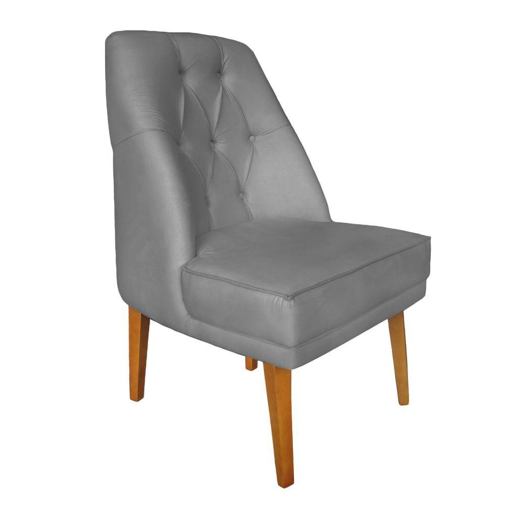 Kit 4 Cadeiras Paris + 2 Paris Retro Linho Cinza